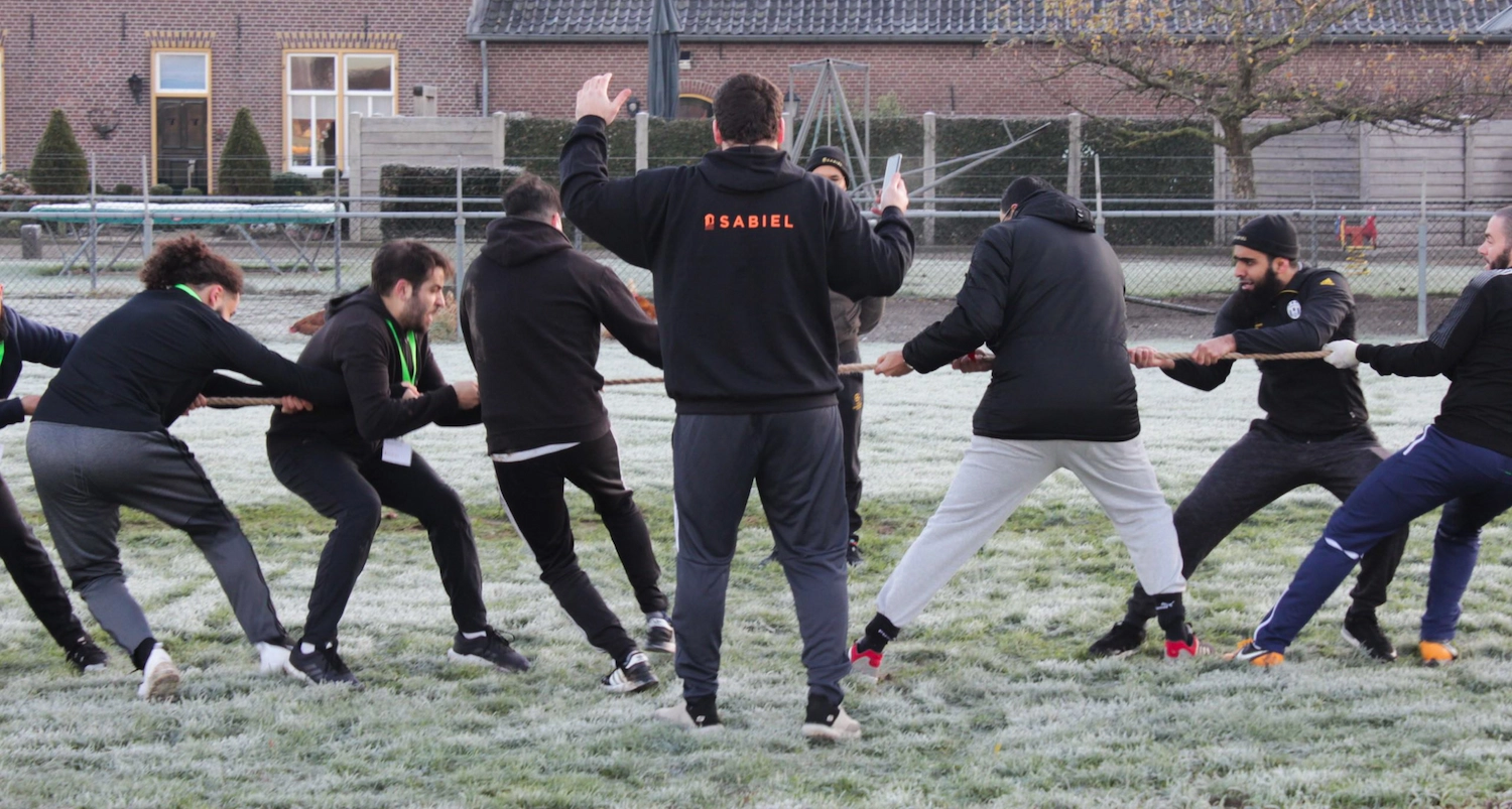 Touwtrekken sabiel competitie